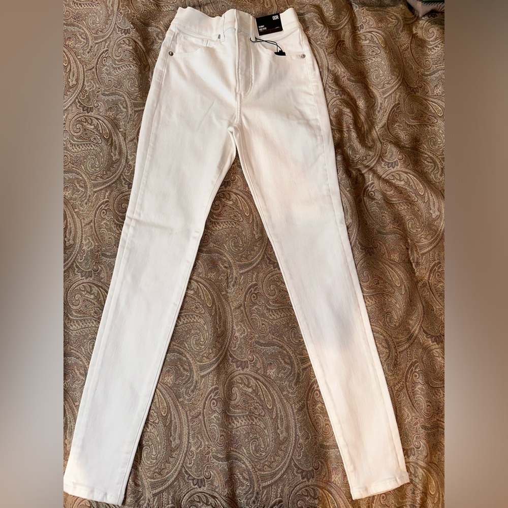 EXPRESS high rise skinny jeans
